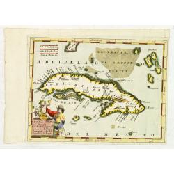 Isola Cuba Descritta dal P. Mro Coronelli