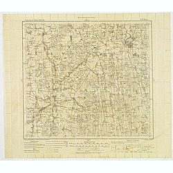 (Military map as paper for stamps of the newly formed Latvia.) No. P. 17 Birze)