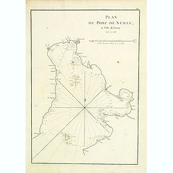 Plan du port de Subec, en l'Isle de Luçon.