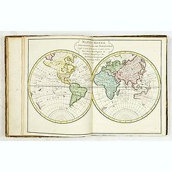 Atlas portatif pour servir à l'intelligence de l'histoire philosophique et politique des établissements et du commerce des Européens dans les Deux Indes.