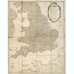 Image download for Bowles's new four-sheet map of England and Wales. . .