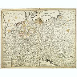 Carte generalle d'allemaigne nouvellement misse en françois et Ampliffiée de tous les Royaumes. . .