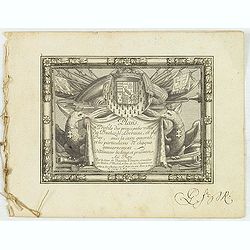 (Title page) Plans et Profils des principales Villes des Duchez de Loraine et de Bar. . .