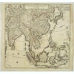 Carte des Indes et de la Chine Dressée . . .