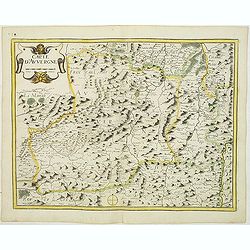 Carte d'Auvergne.