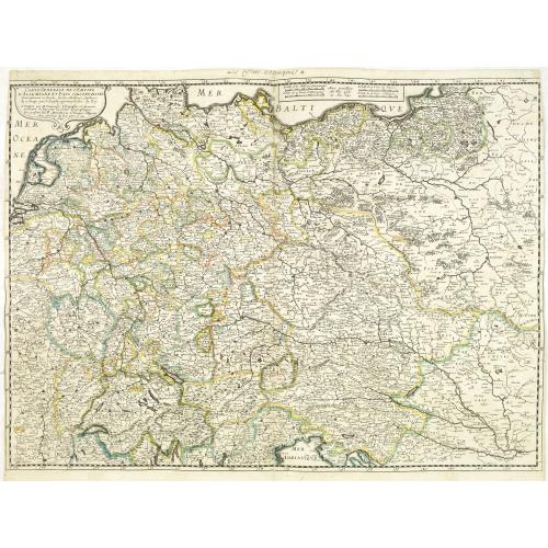 Old map image download for Carte generale de L'Empire d'Allemagne et pays circonvoisins. . .