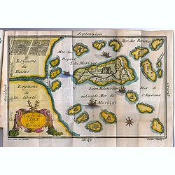 Carte de l'Isle du Mariage. (included in Almanach du Mariage Pour l'Année 1733