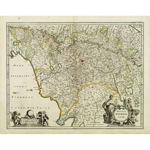Old map image download for Dominio Fiorentino.