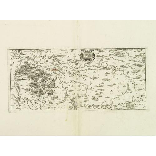 Old map image download for Carte des environs de la Ferre.