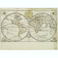 Planisphere, ou Carte Generale du Monde.