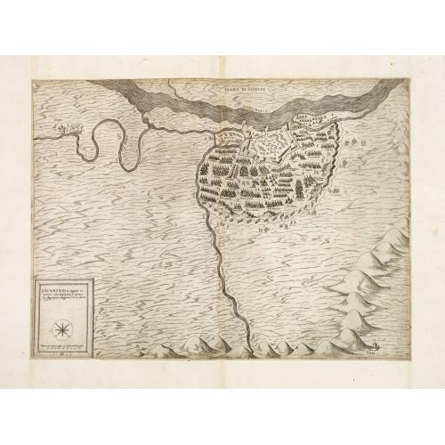 Old map image download for [Gÿor] Iavarino in Ongaria et trinciere dove al presente al ritrova lo Imperatore aloggiato con lo essercito ...