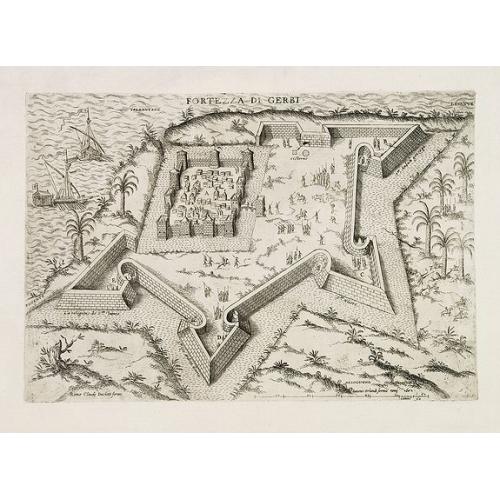 Old map image download for Fortezza di Gerbi.