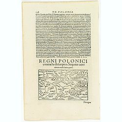 Regni polonici contracta descriptio. sequens uero. . .