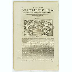 Descriptio Italiae secundum uarios populos. . . [Italy]