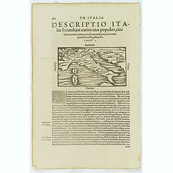 Descriptio Italiae secundum uarios populos. . . [Italy]