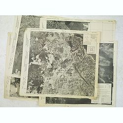 Ryukyo-Retto Photo maps 1:10,000 Secret. First edition. (Six maps)