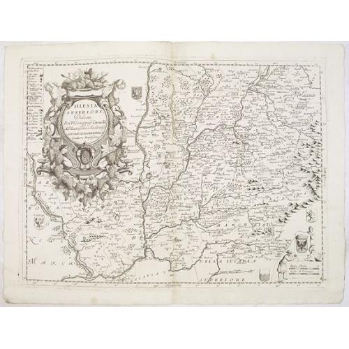 Silesia Inferiore Dedicata Dal P. Cosmografo Coronelli All'Illustrissimo Eccelleniss. S. GIO: BATTISTA GRADENIGO, Senatore Amplissimo