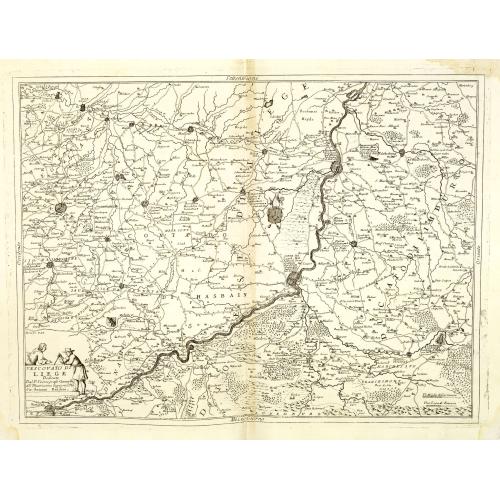 Old map image download for Vesvocato di Liege. . .