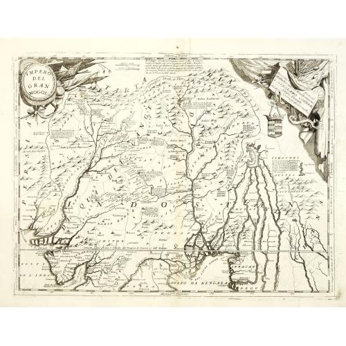 Old map image download for Impero del Gran Mogol. . .