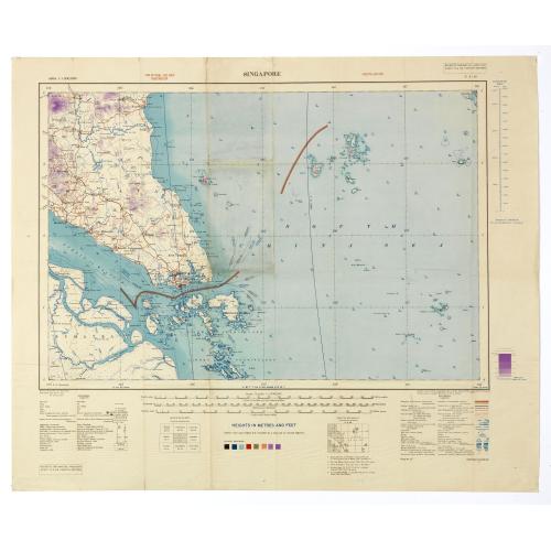 Old map image download for Singapore.
