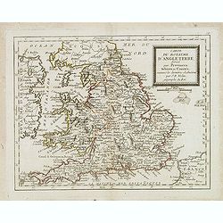 Carte du Royaume d'Angleterre. . .