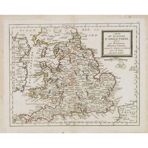 Old map image download for Carte du Royaume d'Angleterre. . .