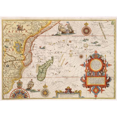 Affbeeldinghe der custen des landts. . .Terra do Natal.