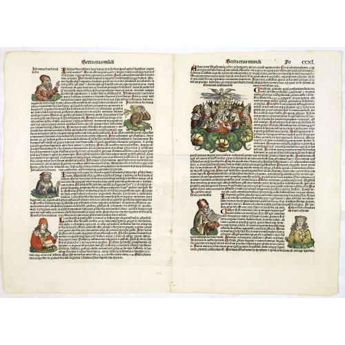Old map image download for Sexta Etas Mundi. Constancia. [Constance CCXLI ]