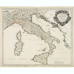 L'Italie et les Isles circomvoisines Sicile, Sardagne. . .
