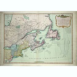 A new and correct map of the British Colonies in North America. . .