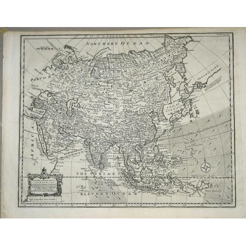 Old map image download for A new & exact map of Asia. . .
