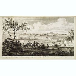 Veue de Leuve, place très-forte dans le Brabant, située au milieu d'un marais, attaquée et forcée de nuit par les François en l'année 1678. . . (Zoutleeuw)