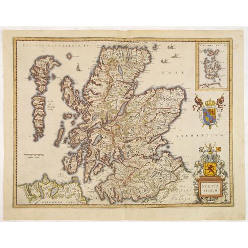 Old map image download for Scotia Regnum.