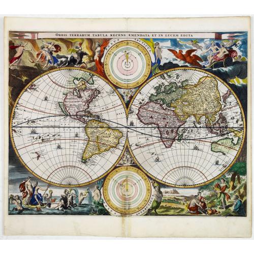 Old map image download for Orbis Terrarum Tabula recens emendata et in Lucem edita.
