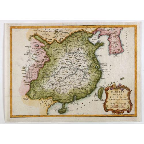 Old map image download for L'Impero Della China.