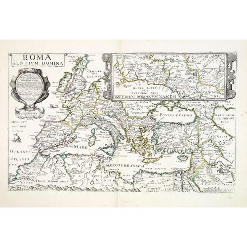 Old map image download for Roma dentium Domina.