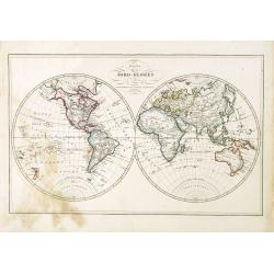 Karta öfver Jord-Globen (World map)
