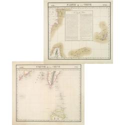[2 sheets] Partie de la Chine. N°.88, 99.
