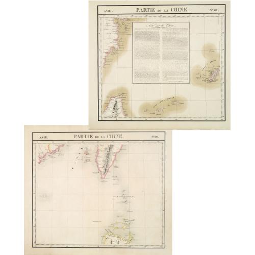 Old map image download for [2 sheets] Partie de la Chine. N°.88, 99.
