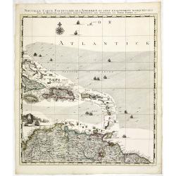 Nouvelle Carte Particuliere de l\'Amerique ou sont Exactement Marquees les Iles de Bermude, la Iamaique, Saint Domingue, les Antilles la Terre Ferme. . .
