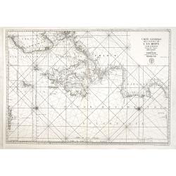 Carte générale des costes de l'Europe sur l'Ocean comprises depuis Dronthem en Norvege jusques au Detroit de Gibraltar.
