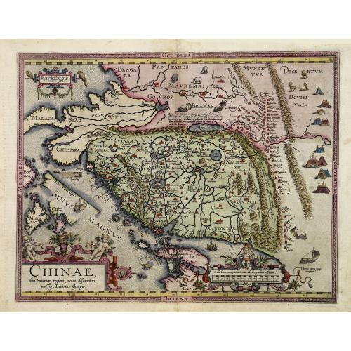 Chinae, olim Sinarum Regionis, nova descriptio. Auctore Ludovico Georgio.