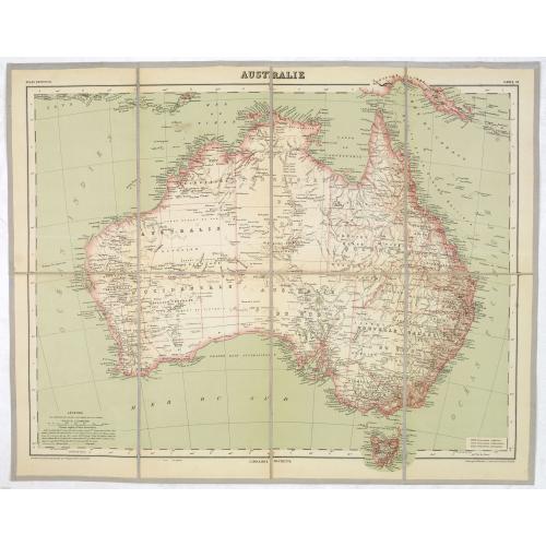 Old map image download for AUSTRALIE