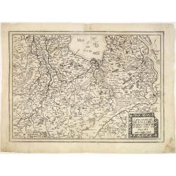Carte des Duchés de Gueldres et Cleves, comté de Zutphen Frise et Overyssel.