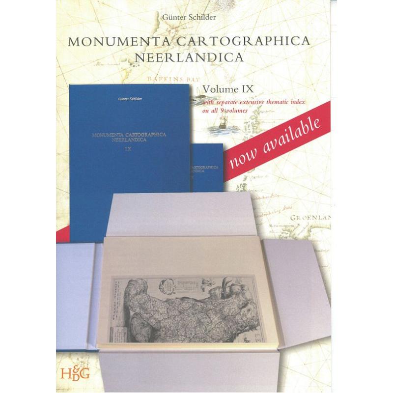 Monumenta Cartographica Neerlandica, Volume X (with Index to volumes I - X.)