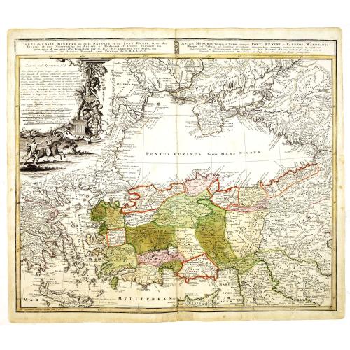 Old map image download for Carte de L'Asie Mineure ou de la Natolie et du Pont Euxin