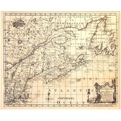 A map of New England, and Nova Scotia, with part of New York, Canada, and New Britain & the adjacent islands of New Found Land, Cape Breton &c.