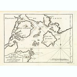 Carte de la Baye de Chin-Chew ou Chang-Chew avec les Isles d'Emowi et de Quemowi ...