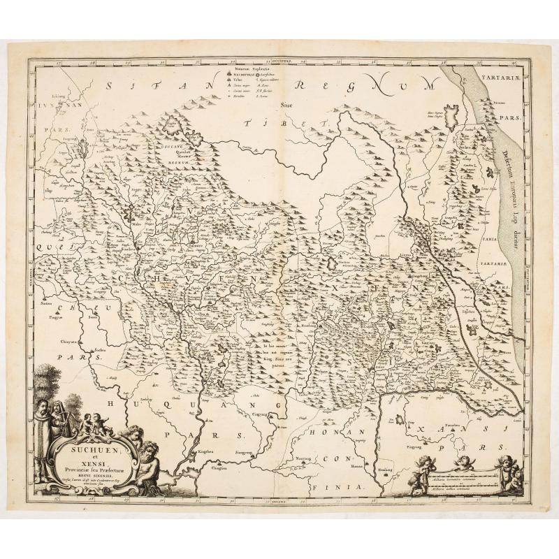 Suchuen et Xensi, Provinciae seu Praefecturae Regni Sinensis. . .