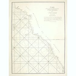 Carte de la Côte occidentale de l\'Isle de Sumatra. . .